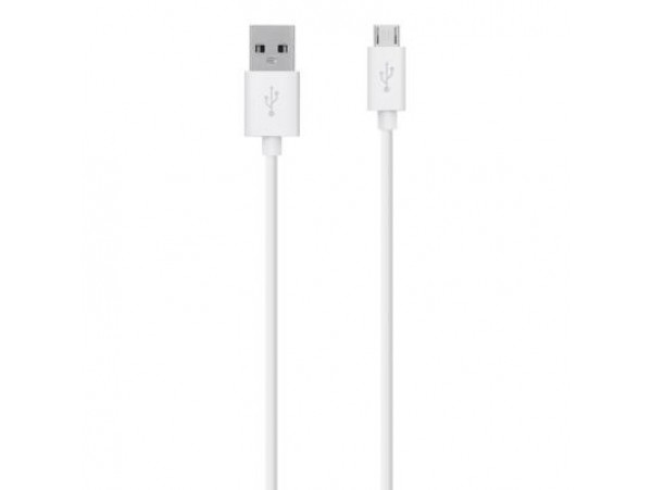 Дата кабель Belkin USB 2.0 (AM/microB) MIXIT 2м, White (F2CU012bt2M-WHT)
