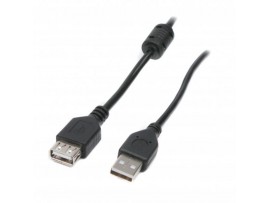 Дата кабель USB 2.0 AM/AF 1.0m Maxxter (UF-AMAF-1M)