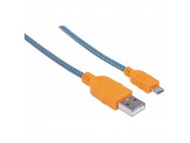 Дата кабель USB 2.0 AM to Micro 5P 1.8m Manhattan (352727)