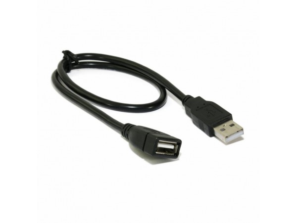 Дата кабель USB 2.0 AM/AF 0.5m EXTRADIGITAL (KBU1618)