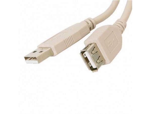 Дата кабель подовжувач USB 2.0 AM/AF Atcom (3790)