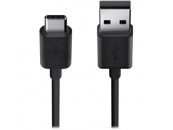 Дата кабель USB 2.0 AM to Type-C 1.8m Belkin (F2CU032bt06-BLK)