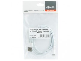 Дата кабель GEMIX Apple Lighting to USB 1.8m (GC 1924)