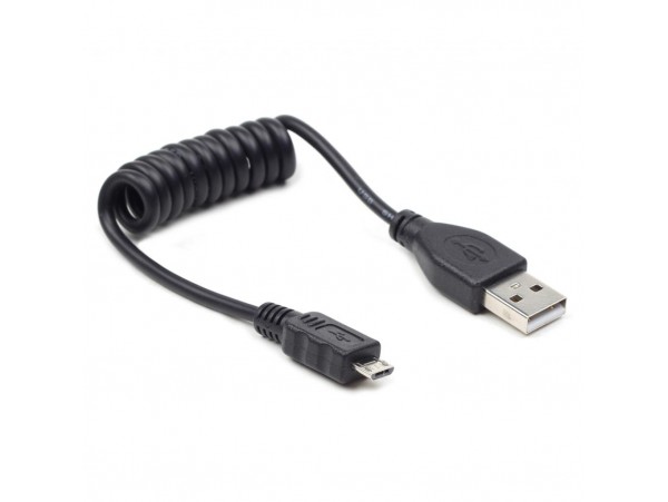 Дата кабель USB 2.0 Micro 5P to AF 0.6m Cablexpert (CC-mUSB2C-AMBM-0.6M)