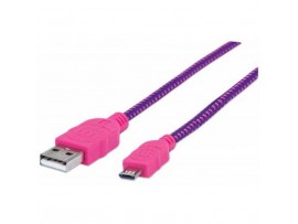Дата кабель USB 2.0 AM to Micro 5P 1.8m Manhattan (352741)