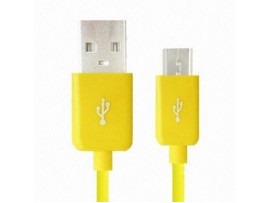 Дата кабель GLOBAL Micro USB (yellow) (1283126456565)