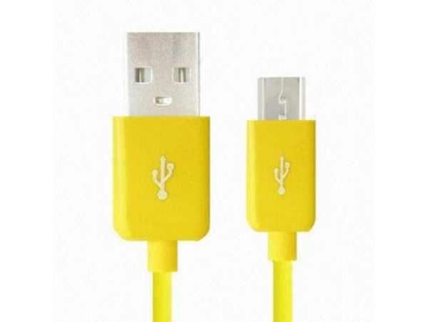 Дата кабель GLOBAL Micro USB (yellow) (1283126456565)