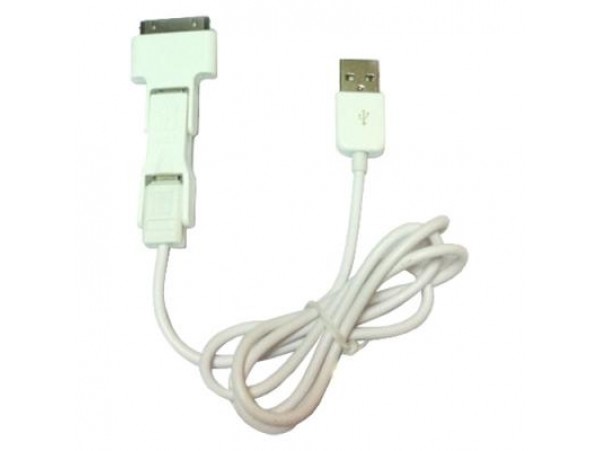 Дата кабель GLOBAL Micro USB (white) (1283126456251)