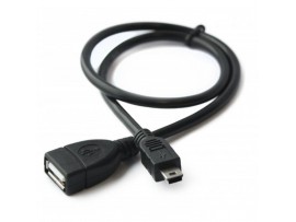 Дата кабель USB 2.0 Mini 5P to AF 0.5m EXTRADIGITAL (DV00DV4068)