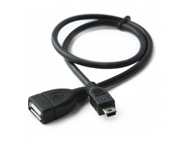 Дата кабель USB 2.0 Mini 5P to AF 0.5m EXTRADIGITAL (DV00DV4068)