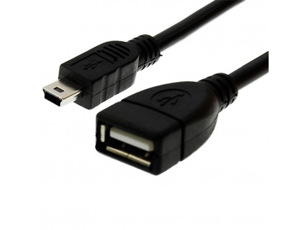 Дата кабель Drobak OTG USB 2.0 AF – Mini USB Тип B (212669)