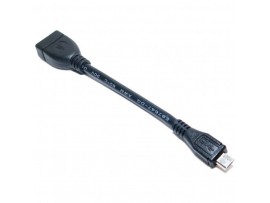 Дата кабель EXTRADIGITAL OTG USB 2.0 AF - Micro USB M, 0.1m, 28 AWG, Hi-Speed (KBO1623)