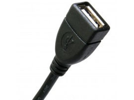 Дата кабель EXTRADIGITAL OTG USB 2.0 AF - Micro USB M, 0.1m, 28 AWG, Hi-Speed (KBO1623)