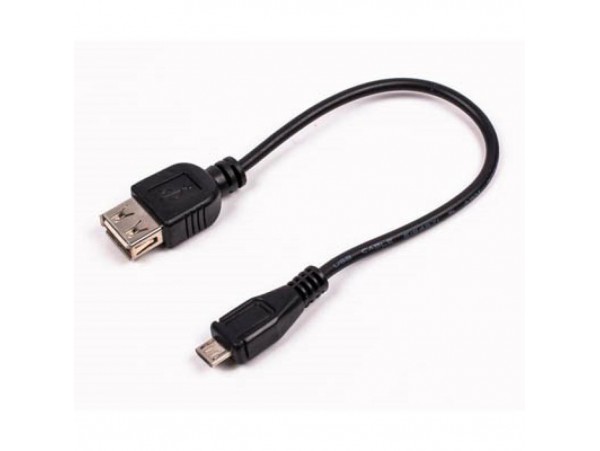 Дата кабель USB 2.0 Micro 5P to AF OTG 0.15m MAXXTRO (U-AFM-OTG)