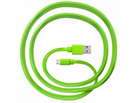 Дата кабель JUST Freedom Micro USB Cable Green (MCR-FRDM-GRN)