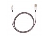 Дата кабель JUST Selection Lightning USB Cable Silver (LGTNG-SLCN-SLVR)