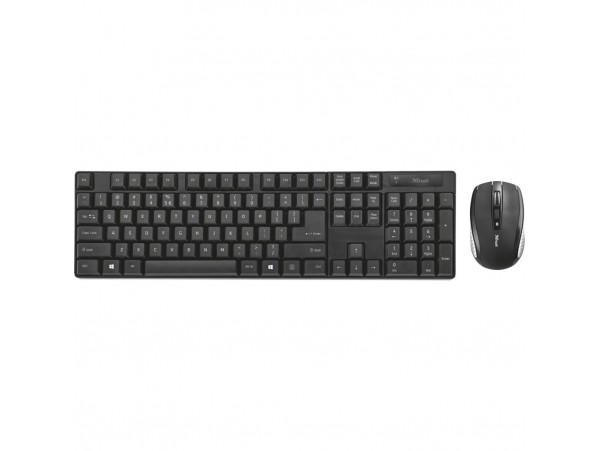 Комплект Trust Ximo Wireless Keyboard with mouse UKR (21628)