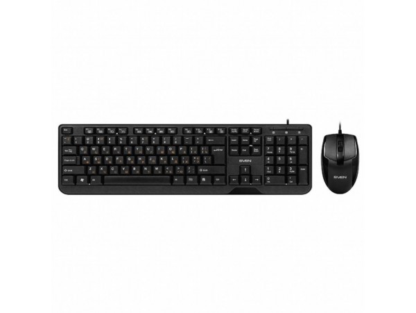 Комплект SVEN Standard 300 Combo, black, USB
