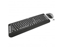 Комплект Trust Tecla Wireless Multimedia Keyboard & Mouse (18048)