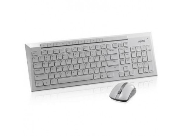 Комплект Rapoo 8200p wireless, White