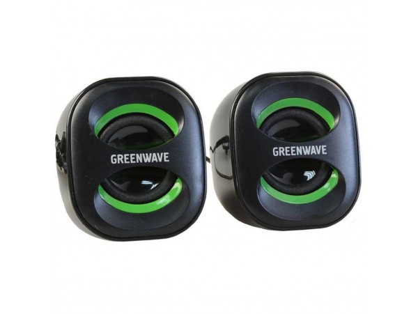 Акустическая система Greenwave SA-225, black-green (R0013761)