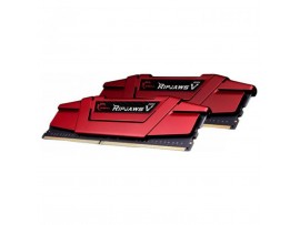 Модуль памяти для компьютера DDR4 16GB (2x8GB) 3000 MHz RipjawsV Red G.Skill (F4-3000C15D-16GVR)