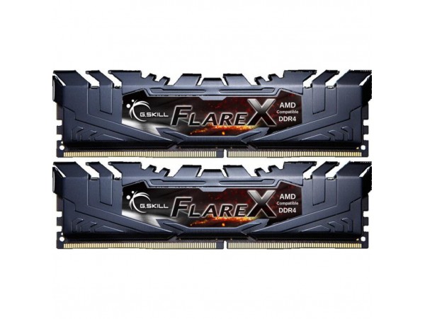 Модуль памяти для компьютера DDR4 16GB (2x8GB) 2400 MHz Flare X Black G.Skill (F4-2400C15D-16GFX)