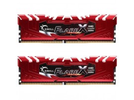 Модуль памяти для компьютера DDR4 16GB (2x8GB) 2400 MHz Flare X Red G.Skill (F4-2400C15D-16GFXR)