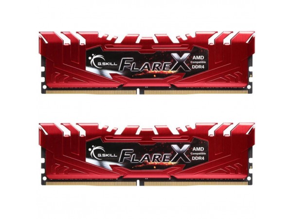 Модуль памяти для компьютера DDR4 16GB (2x8GB) 2400 MHz Flare X Red G.Skill (F4-2400C15D-16GFXR)