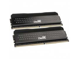 Модуль памяти для компьютера DDR4 16GB (2x8GB) 3200 MHz Dark Pro Black/Gray Team (TDPGD416G3200HC16ADC01)