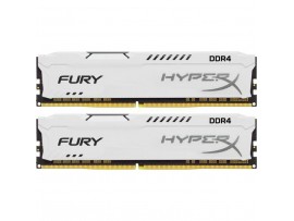 Модуль памяти для компьютера DDR4 16GB (2x8GB) 2133 MHz HyperX FURY White Kingston (HX421C14FW2K2/16)