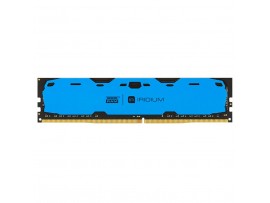 Модуль памяти для компьютера DDR4 4GB 2400 MHz Iridium Blue GOODRAM (IR-B2400D464L15S/4G)