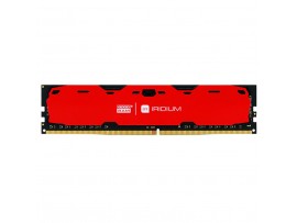 Модуль памяти для компьютера DDR4 4GB 2400 MHz Iridium Red GOODRAM (IR-R2400D464L15S/4G)