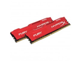 Модуль памяти для компьютера DDR4 16GB (2x8GB) 2133 MHz HyperX FURY Red Kingston (HX421C14FR2K2/16)