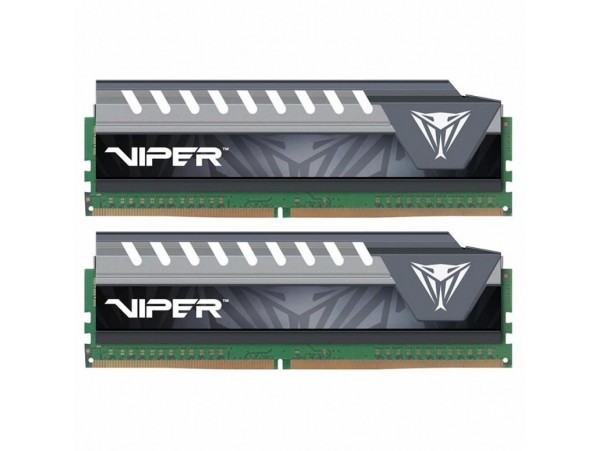Модуль памяти для компьютера DDR4 16GB (2x8GB) 2133 MHz Viper Elite Patriot (PVE416G213C4KGY)