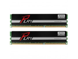 Модуль памяти для компьютера DDR4 16GB (2x8GB) 2400 MHz Play Black GOODRAM (GY2400D464L15S/16GDC)