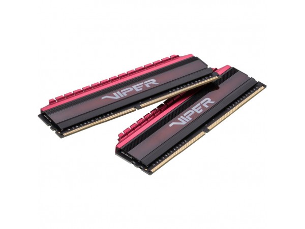 Модуль памяти для компьютера DDR4 16GB (2x8GB) 2666 MHz PE-V4 BLK/RED DUALCH Patriot (PV416G266C5K)