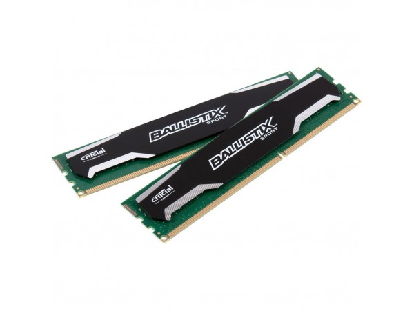 Модуль памяти для компьютера DDR3 8GB (2x4GB) 1600 MHz Ballistix Sport MICRON (BLS2CP4G3D1609DS1S00CEU)