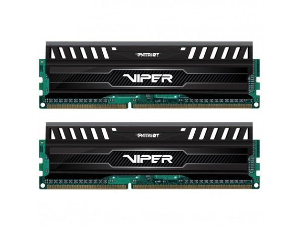 Модуль памяти для компьютера DDR3 8GB (2x4GB) 1600 MHz Viper3 Series Black Mamba Patriot (PV38G160C0K)