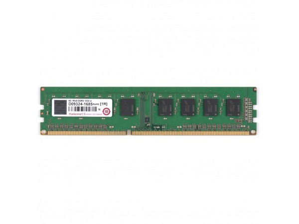 Модуль памяти для компьютера DDR3 4GB 1333 MHz Transcend (JM1333KLH-4G / JM1333KLN-4G)