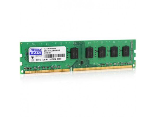 Модуль памяти для компьютера DDR3 4GB 1333 MHz GOODRAM (GR1333D364L9/4G)