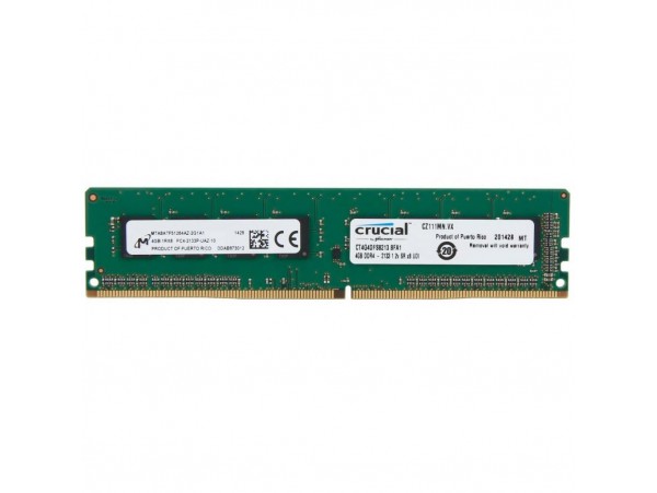 Модуль памяти для компьютера DDR4 4GB 2133 MHz MICRON (CT4G4DFS8213)