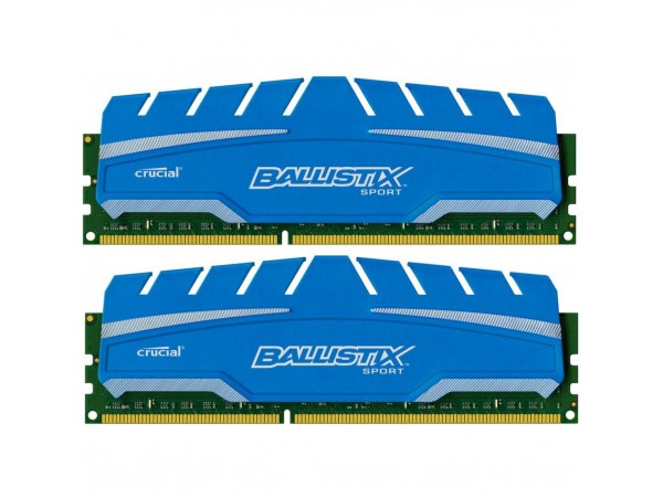 Модуль памяти для компьютера DDR3 16GB (2x8GB) 1866 MHz Ballistix Sport MICRON (BLS2C8G3D18ADS3CEU)