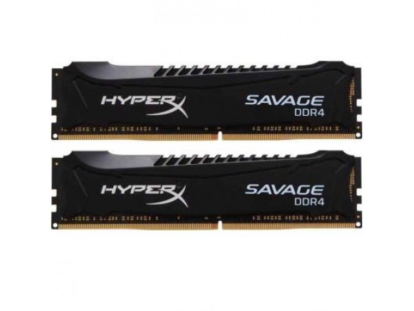 Модуль памяти для компьютера DDR4 16GB (2x8GB) 2133 MHz Savage Black Kingston (HX421C13SBK2/16)