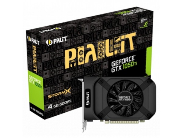 Видеокарта PALIT GeForce GTX1050 Ti 4096Mb StormX (NE5105T018G1-1070F)