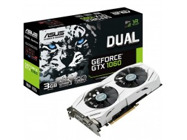Видеокарта ASUS GeForce GTX1060 3072Mb DUAL (DUAL-GTX1060-3G)