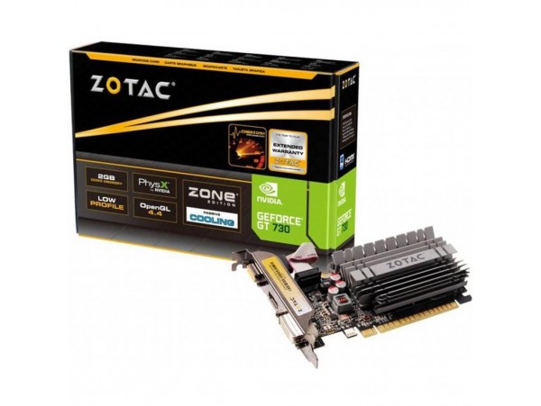 Видеокарта ZOTAC GeForce GT730 2048Mb ZONE Edition (ZT-71113-20L)