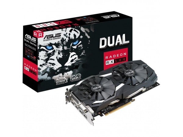 Видеокарта ASUS Radeon RX 580 8192Mb DUAL OC (DUAL-RX580-O8G)