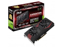 Видеокарта ASUS GeForce GTX1060 6144Mb EXPEDITION OC (EX-GTX1060-O6G)