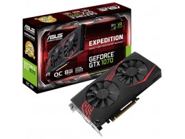 Видеокарта ASUS GeForce GTX1070 8192Mb EXPEDITION OC (EX-GTX1070-O8G)
